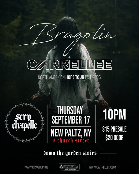 Bragolin + Carrellee at Scry Chapelle, Sept 17