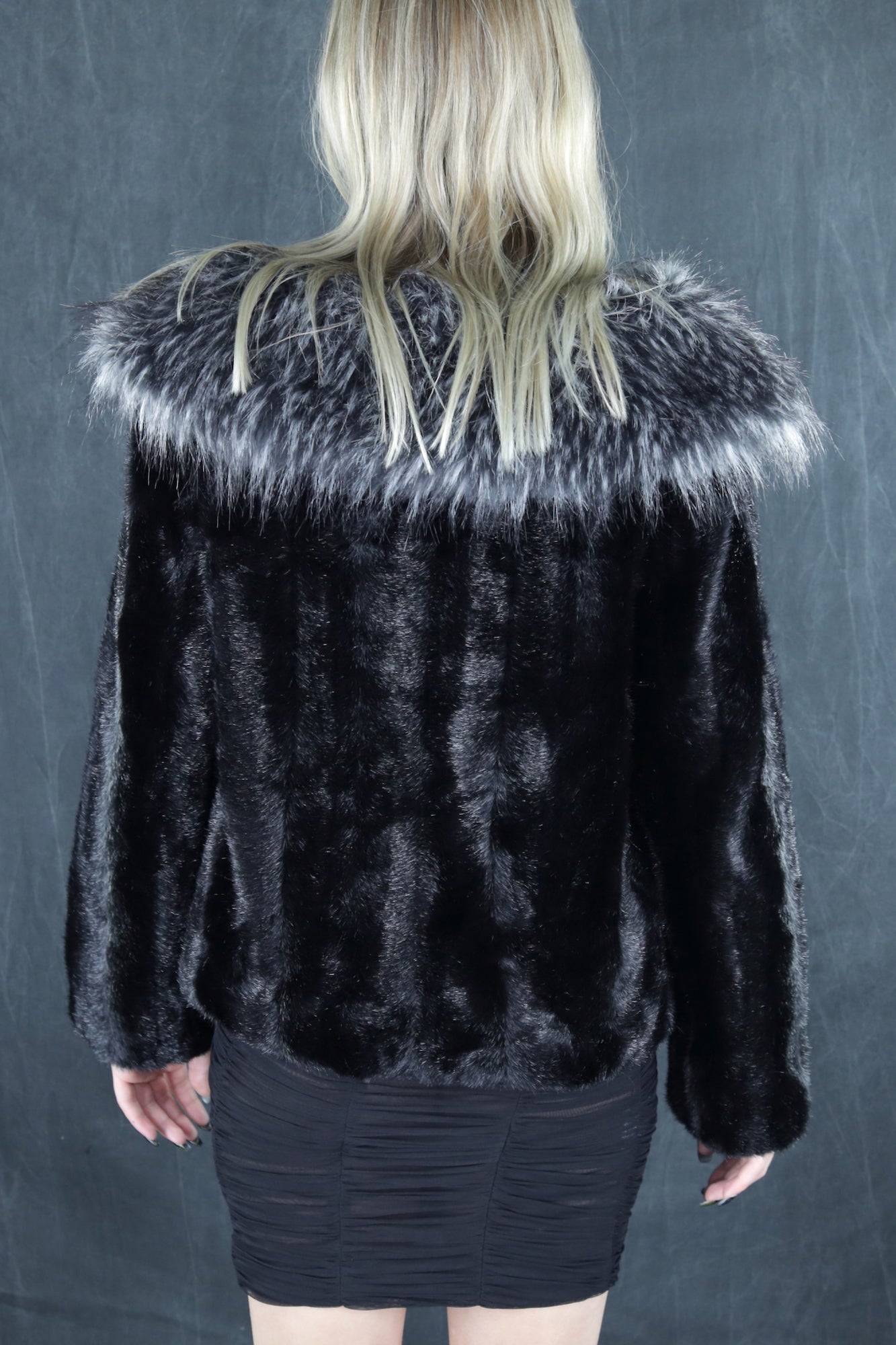 Nine West Faux Fur Jacket - Medium