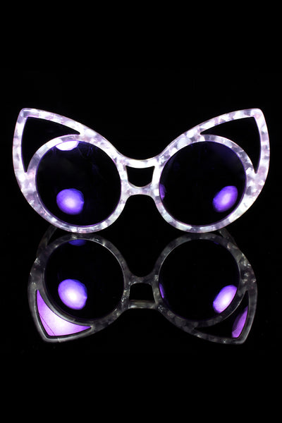 Linda Farrow x Khaleda Rajab x Fahad Almarzouq Pointy Cat Eye Sunglasses